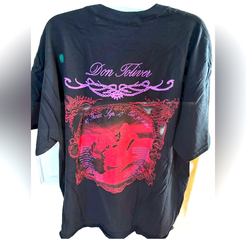 NWOT Don Toliver Life of a Don Concert T-Shirt, XL